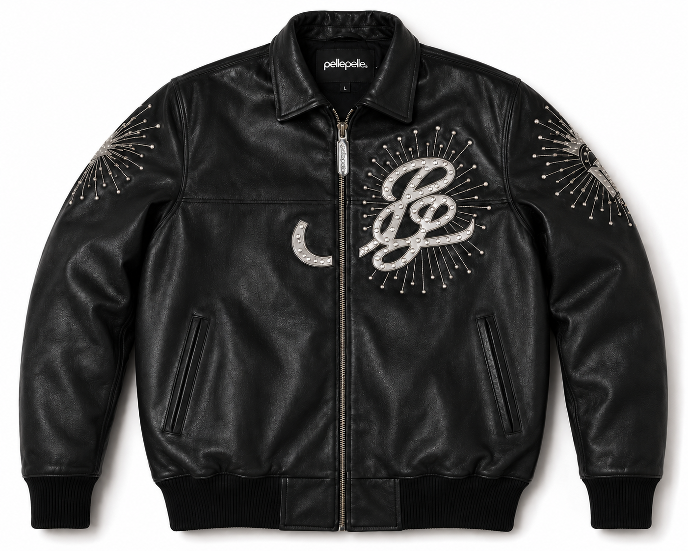 Pelle Pelle 35th Anniversary Black Leather Jacket view 2