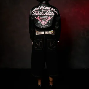 Pelle Pelle Greatest Of All Time Womens Crop Jacket view 3