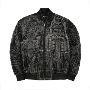 Pelle Pelle NYC Boro Quilted Black Jacket
