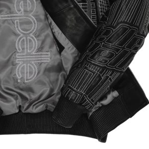 Pelle Pelle NYC Boro Quilted Black Jacket view 8