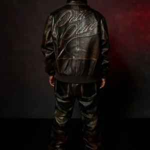 Two Tone Pelle Pelle Brown Jacket view 3