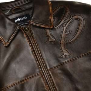 Two Tone Pelle Pelle Brown Jacket view 11