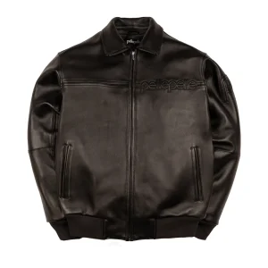 Corded Pelle Pelle Black Jacket