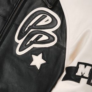 Pelle Pelle Soda Club Plush White Jacket | Pelle Pelle Jacket view 4