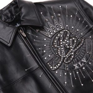 Pelle Pelle American Legend Plush Black Jacket | Pelle Pelle view 4