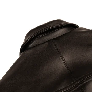 Corded Pelle Pelle Black Jacket view 4