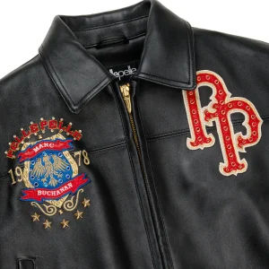 World Famous Pelle Pelle Womens Black Jacket view 5