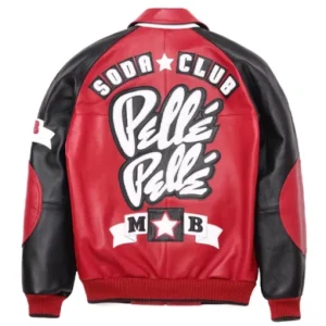 Pelle Pelle Soda Club Red Leather Jacket | Pelle Pelle Jacket