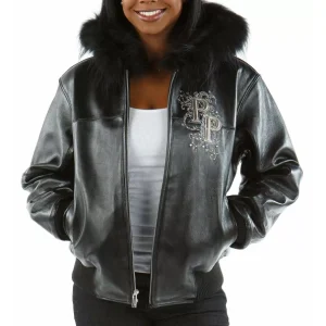 Pelle Pelle Shoulder Crest Fur Hood Jacket | Women Jacket