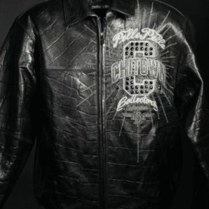 Pelle Pelle Chi Town Black Leather Jacket view 2