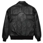 Pelle Pelle Famous Soda Club Plush Jacket | Black Jacket