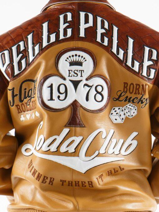 Pelle Pelle New Soda Club Tim Tan Jacket view 3