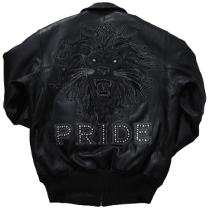Pelle Pelle Pride Studded Black Jacket