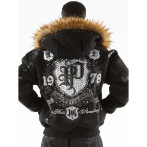 Black Fur Hood Legendary Jacket Pelle Pelle Jacket