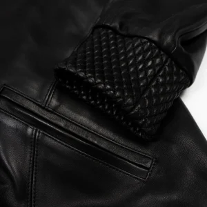 Pelle Pelle Basic Burnish Black Jacket | Pelle Pelle Jacket view 6