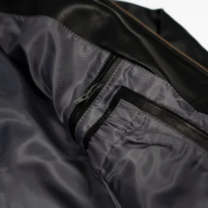 Pelle Pelle Basic Burnish Black Jacket | Pelle Pelle Jacket view 8