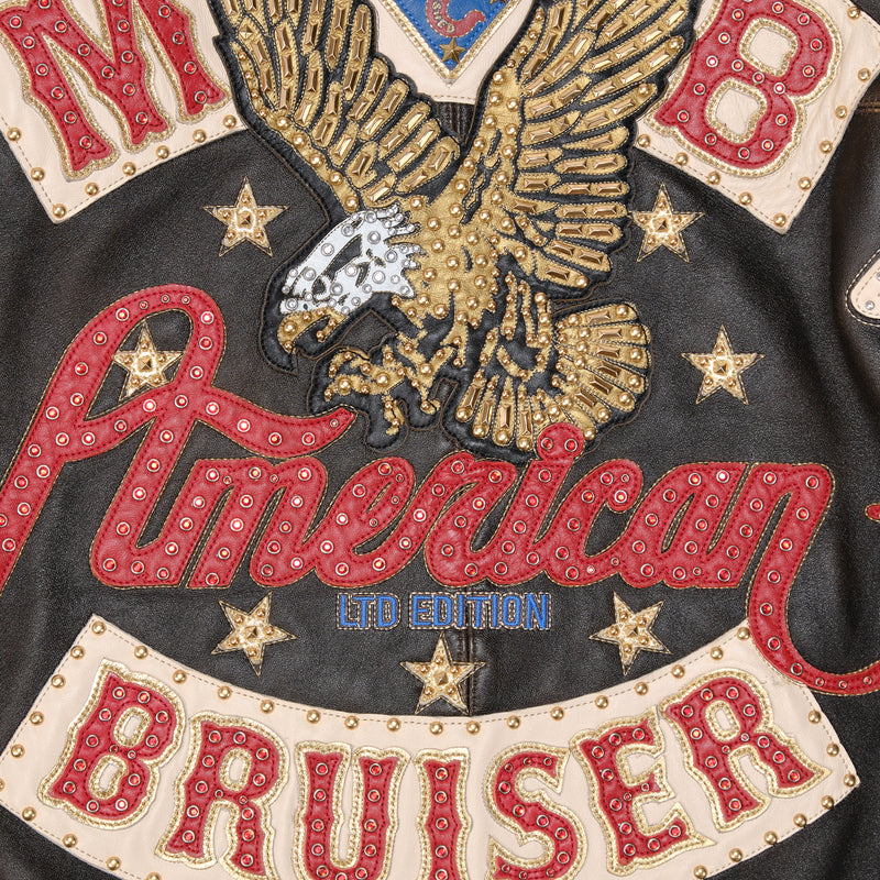 Pelle Pelle Rub Buff American Bruiser Jacket view 8